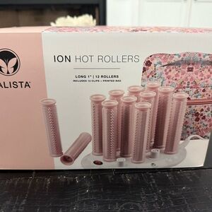 Calista Pink Ion Hot Rollers-Long 1”